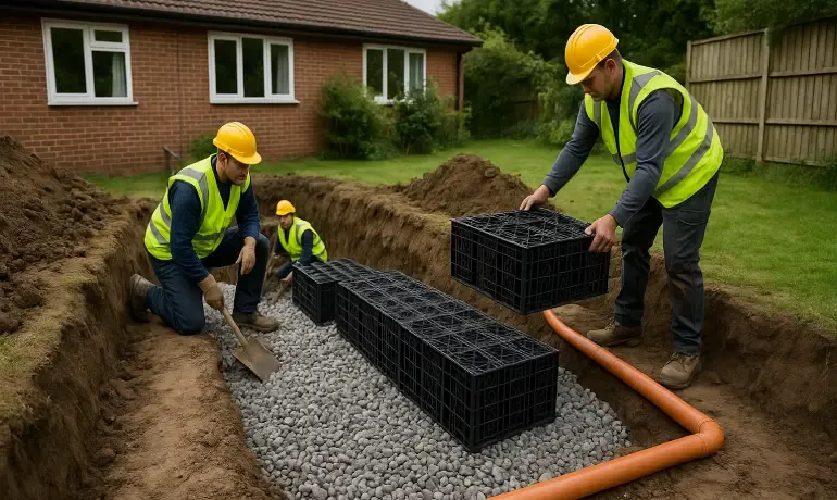 Soakaway Not Draining: Common Causes and How a CCTV Survey Provides the Answer