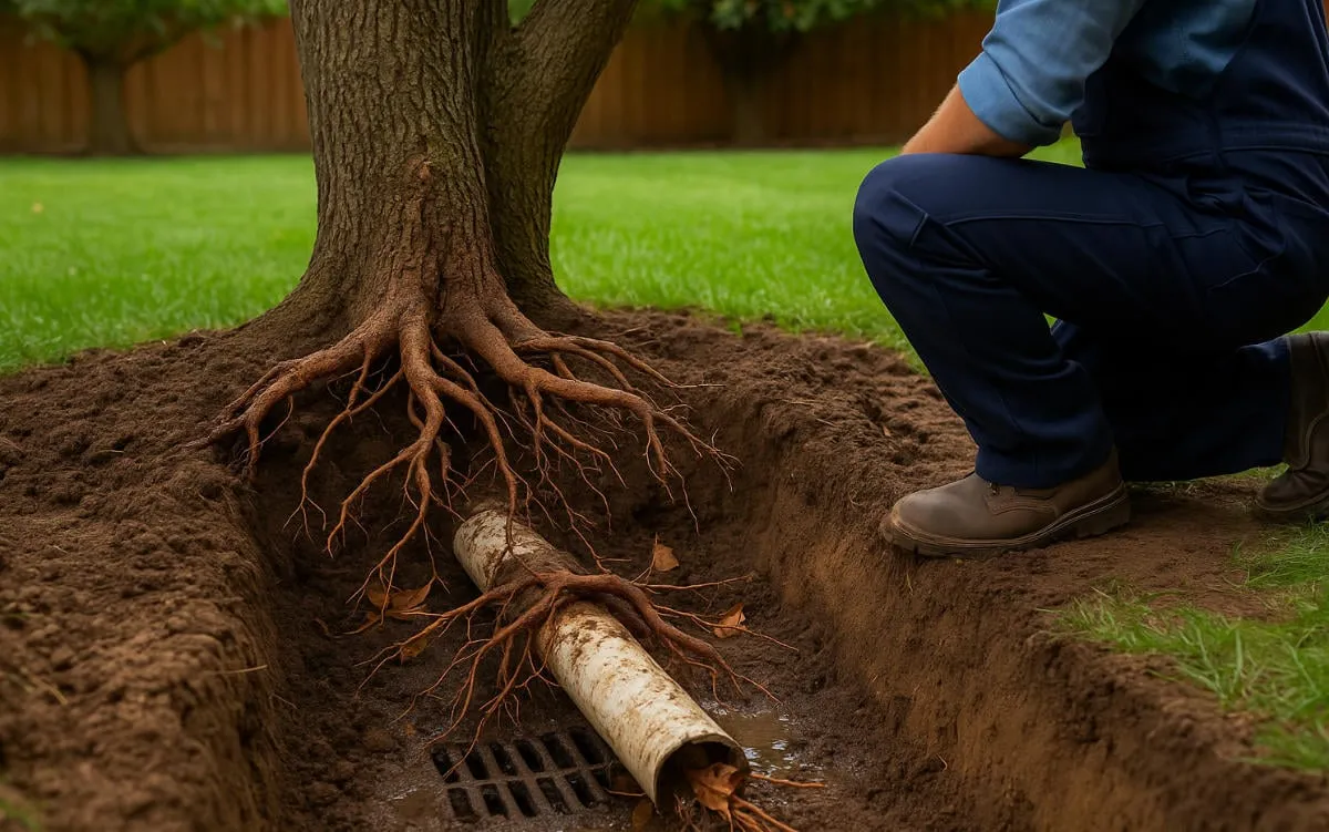 Tree Roots in Drains: How to Identify Them and the Correct Remedial Steps